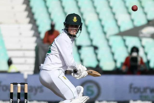 Ryan Rickelton scored 95 for Northamptonshire against Gloucestershire