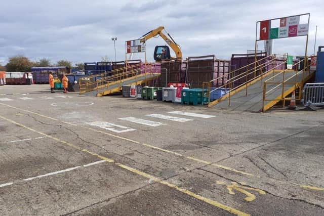 White goods can be taken to Wellingborough household waste recycling centre