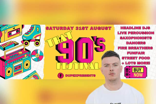 The event will be held on Saturday, August 31