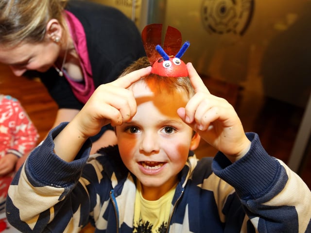 The Core at Corby Cube 5th birthday celebrations - ladybird craft , Max Tetlow, 6 (November 2015)