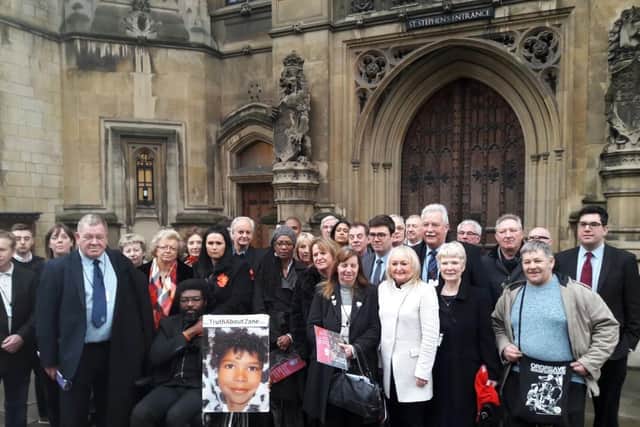 Zane Gbangbola's dad has been campaigning on behalf of his son. Image: Zane's Law
