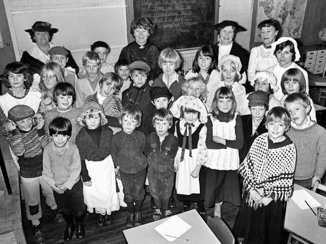 Rushton Primary School Victorian day 1980