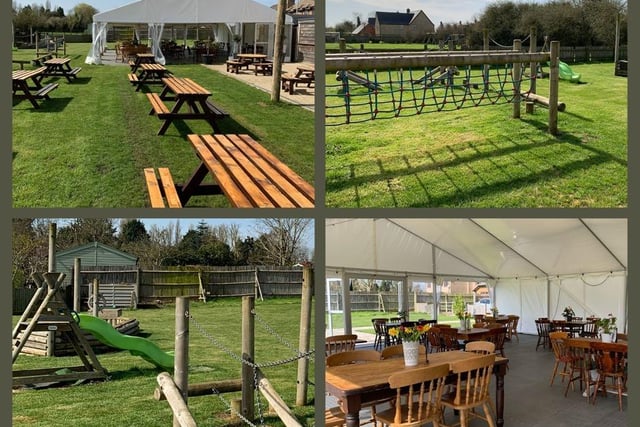 The Ashton pub has a climbing frame and plenty of space for kids to play, as well as loads of room for parents to enjoy the sun and a beverage.