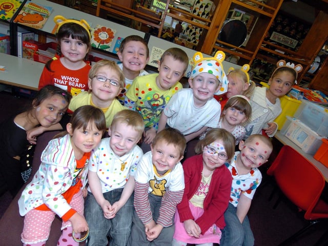 Desborough, Children In Need, Havelock Infants School, Go Spotty for Pudsey  November 2010