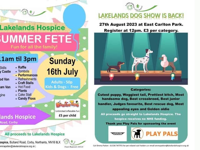 Lakelands are hosting a Summer Fete in July and Lakelands Dog Show in August