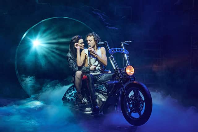 Katie Tonkinson and Glenn Adamson in Bat Out of Hell. Photo by Chris Davis Studio