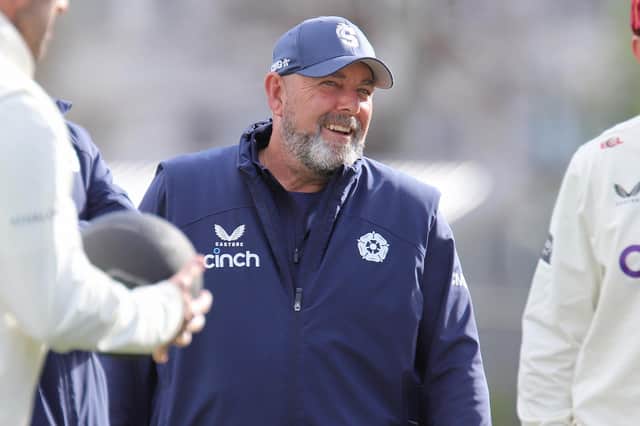Nothants head coach Darren Lehmann will be with the club until the end of the 2029 season (Picture: Peter Short)