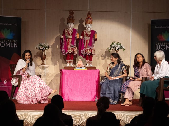 Over 200 women of all backgrounds visited BAPS Shri Swaminarayan Mandir in Mill Road to mark International Women's Day