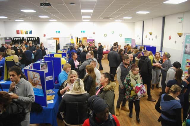 The crowds at a previous Baby Roadshow at KGH