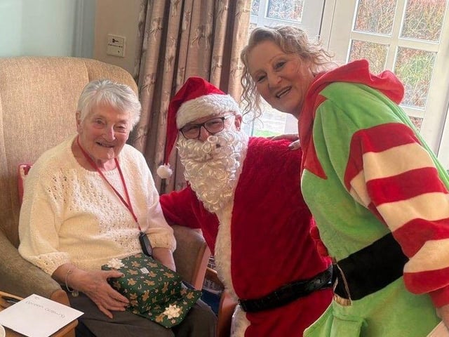 Christmas special delivery at Brampton View Care Home
