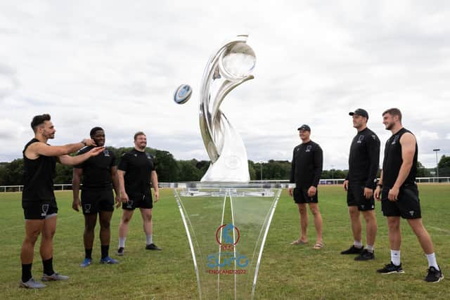 Saints hosted the UEFA Women's EURO trophy this week