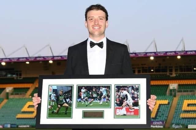 James Ramm was breakthrough player and players' player of the season at Saints for 2022/23 (picture: Tom Kwah/Northampton Saints)
