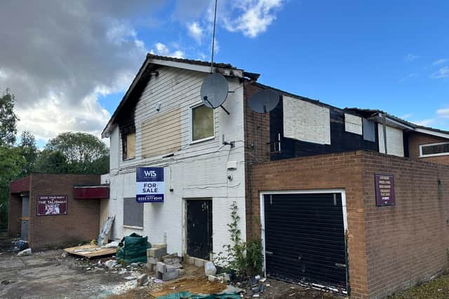The Talisman pub in Corby is in a sorry state. Image: Submitted