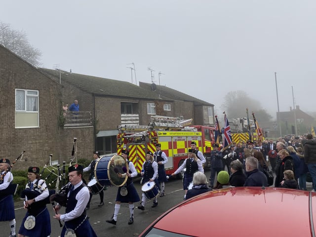 Corby Remembrance Sunday Parade and Service of Remembrance 2022