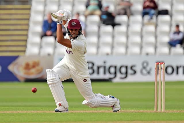 Emilio Gay will open the batting for Northants in their four-day clash at Middlesex (Picture: Peter Short)