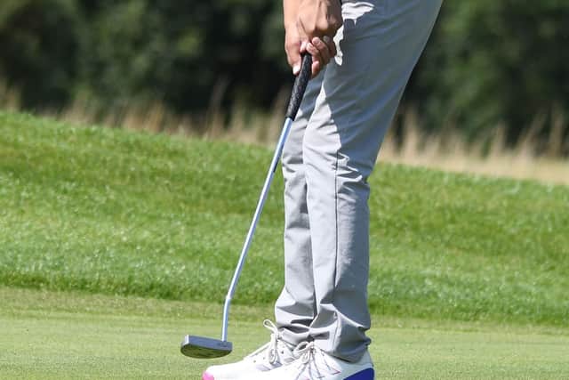 Junior golfer