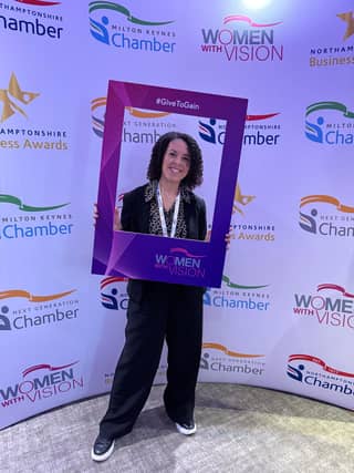 Jas at the Women In Vision event.