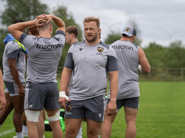 Hooker Tom Cruse continues to add his experience to the Saints squad