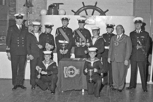 Did you join the sea cadets in the seventies?
