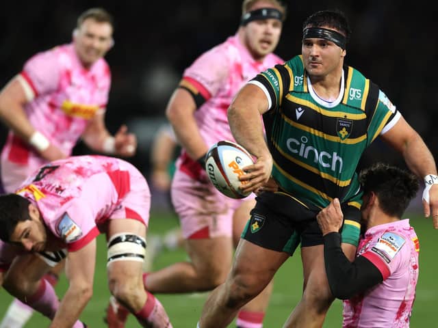 Danilo Fischetti produced a big display against Harlequins last weekend (photo by David Rogers/Getty Images)