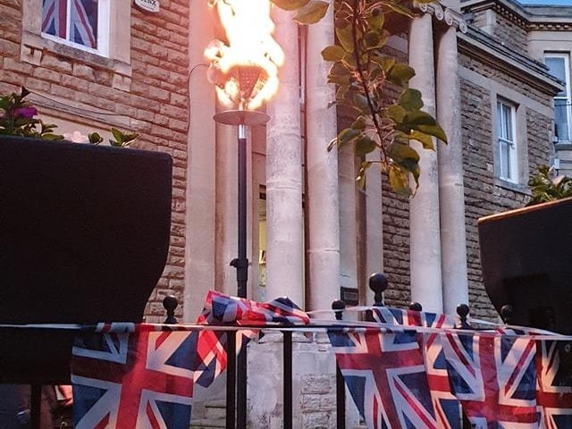 A patriotic show from Raunds