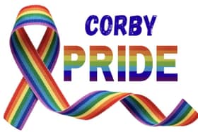 PRIDE Corby logo