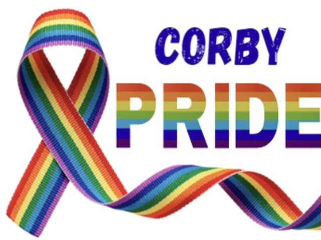 PRIDE Corby logo