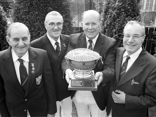 1983 MENS OVER 60 BOWLS TEAM