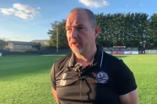AFC Rushden & Diamonds' caretaker first-team manager Richard Maxwell