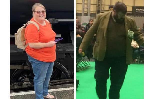 Amanda Sturgess has lost 3 stones and Phil has shed seven