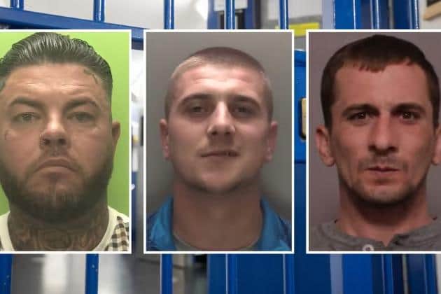 Flint, Jones and Smith were all jailed