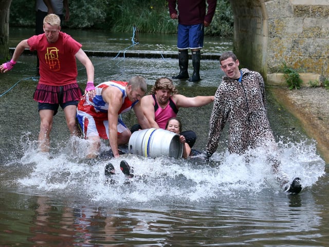 Geddington Trundle: Boughton Spice team 2014