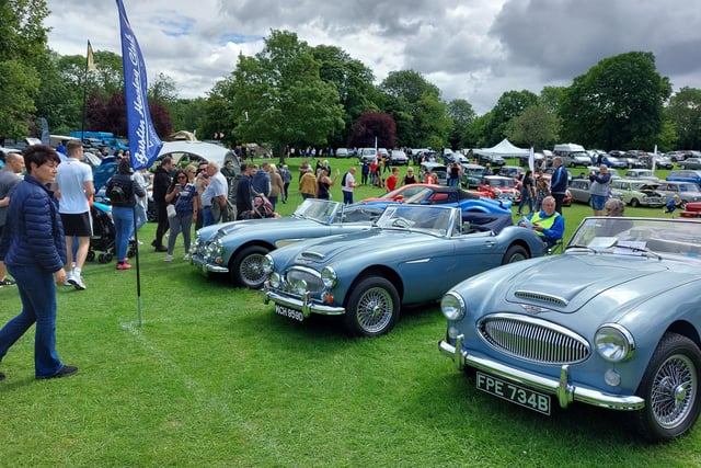 Rushden Car Rally In pictures - See the classic cars that lined Rushden's Hall Park as ...