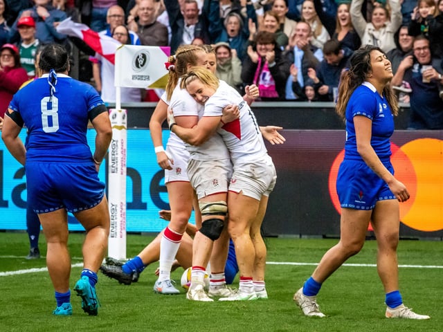 It was an England try-fest