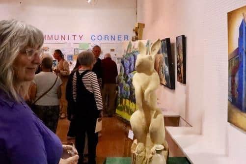 The exhibition takes place in the Newland Centre until the end of the month