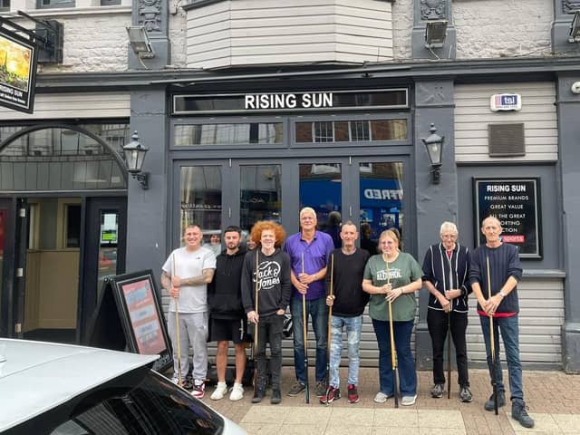 Rising Sun regulars raised more than £1,000 for charity