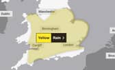 A warning for rain is in place across all of Northamptonshire.
