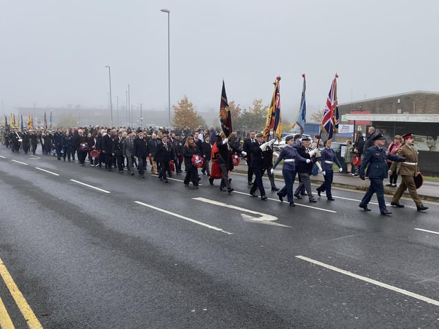 Corby Remembrance Sunday Parade and Service of Remembrance 2022