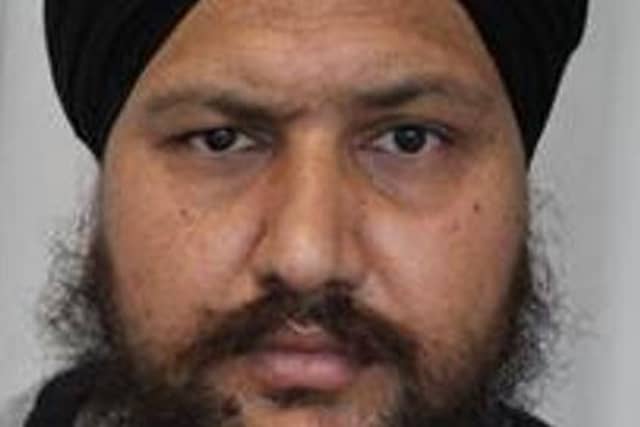 Jasvir Singh is wanted by police.