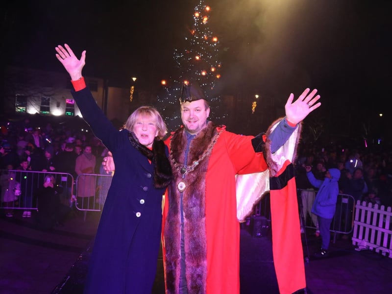 PICTURE SPECIAL: Kettering Christmas lights switch on event 2024