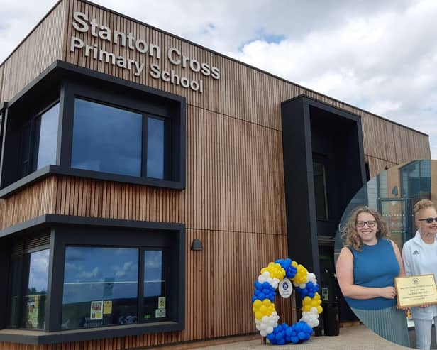 Stanton Cross Primary School officially opened on Wednesday, June 21