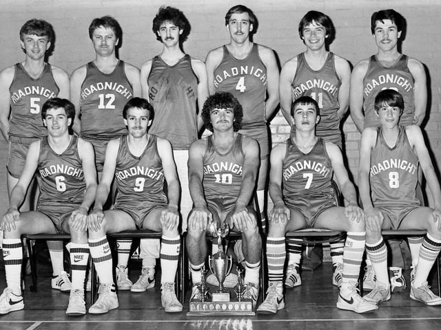 1983 ROADNIGHT BASKETBALL TEAM AT DESBOROUGH