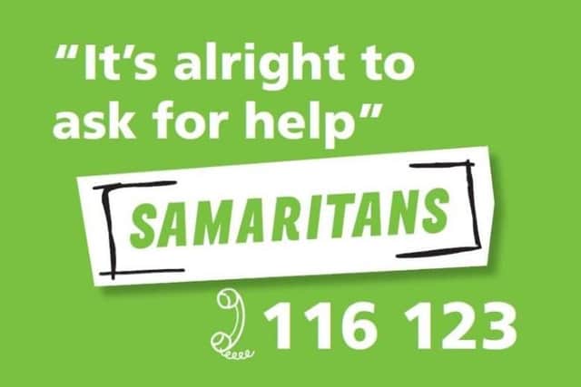 File picture/ Samaritans