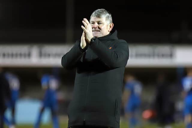 Kettering Town manager Lee Glover. Picture by Peter Short