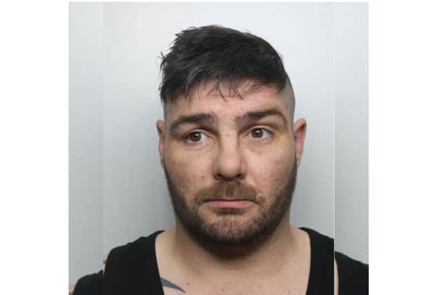 Robert Lennon, 37, is wanted by Northamptonshire police after breaching bail conditions. He has links to the Portsmouth area.