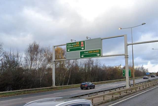 The incident happened on the A45 eastbound between Brackmills and the Barnes Meadow roundabout.