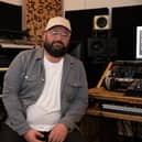 Maddox Jones pictured at Plastic Tree Studios in Northampton. Photo by David Jackson.