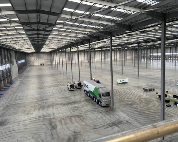 The new warehouse at Magna Park is already one of Corby's biggest, but will be dwarfed by it's 1m sq ft neighbour when the site is complete. Image: NationalWorld