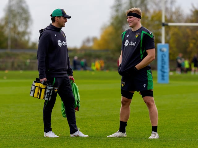 Phil Dowson and Tom Pearson