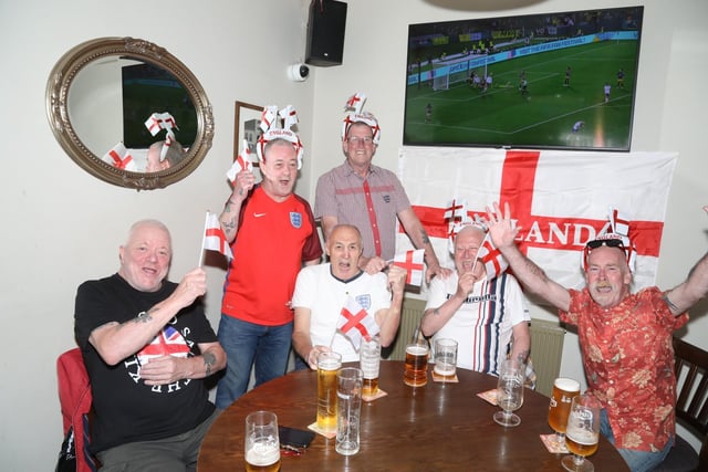 Supporters at The Rising Sun, Kettering